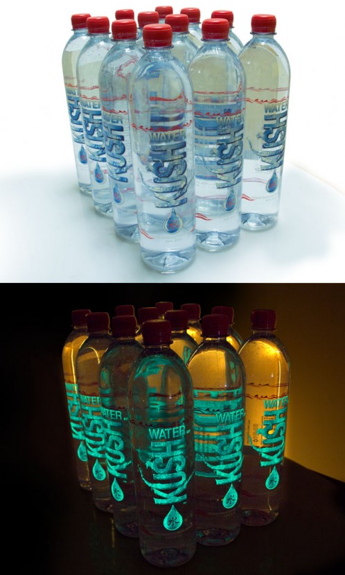 KUSH WATER H2O - Glow Label (12) 